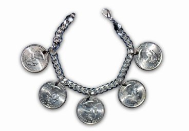 State Quarter Charm Bracelets